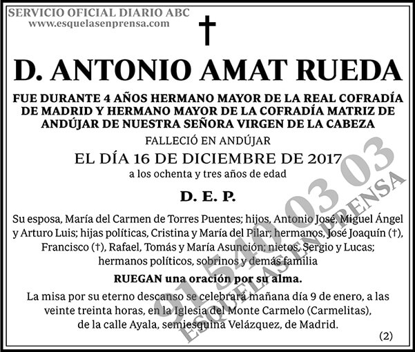 Antonio Amat Rueda